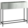 Bac de jardin surélevé Argent 100 x 26 x 82 cm Acier galvanisé 554059554059