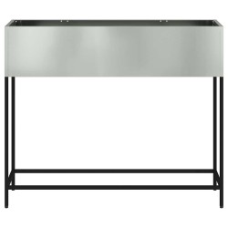 Bac de jardin surélevé Argent 100 x 26 x 82 cm Acier galvanisé 554059554059