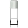Bac de jardin surélevé Argent 100 x 26 x 82 cm Acier galvanisé 554059554059