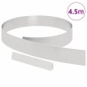 Bordure de Pelouse Argent 450 x 0,05 x 10 cm Acier inoxydable 554062554062
