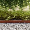 Bordure de Pelouse Rouillé 450 x 0,05 x 10 cm Acier patiné 554065554065