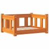 Lit pour Chien Brun cire 55 x 45 x 28 cm Pin massif 554070554070