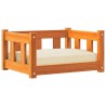 Lit pour Chien Brun cire 55 x 45 x 28 cm Pin massif 554070554070