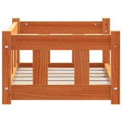 Lit pour Chien Brun cire 55 x 45 x 28 cm Pin massif 554070554070