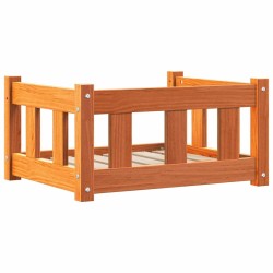 Lit pour Chien Brun cire 55 x 45 x 28 cm Pin massif 554070554070