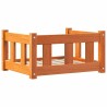 Lit pour Chien Brun cire 55 x 45 x 28 cm Pin massif 554070554070