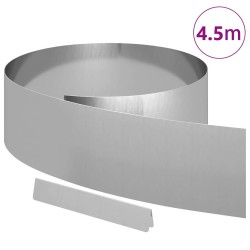 Bordure de Pelouse Argent 450 x 0,05 x 20 cm Acier galvanisé 554076554076