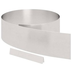 Bordure de Pelouse 4 pcs Argent 450 x 0,05 x 20 cm 554080554080