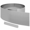 Bordure de Pelouse Argent 450 x 0,05 x 25 cm Acier galvanisé 554086554086
