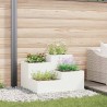 Cache-pot de jardin Blanc 80 x 80 x 60 cm Acier 554088554088