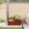 Cache-pot de jardin Rouillé 100 x 100 x 48 cm Acier patiné 554089554089