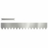 Bordure de Pelouse 30 pcs Argent 100 x 0,05 x 15 cm 554118554118