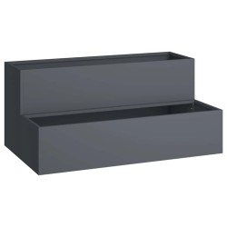 Cache-pot de jardin Anthracite 100 x 60 x 45 cm 554126554126