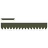 Bordure de Pelouse 20 pcs Vert olive 100 x 0,05 x 15 cm 554137554137