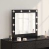 Miroir de vanité Rectangulaire Chêne noir 60 x 55 x 18 cm 554147554147