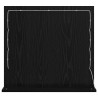 Miroir de vanité Rectangulaire Chêne noir 60 x 55 x 18 cm 554147554147