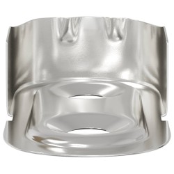 Support de tringle de placard 2 pcs Zinc blanc 40 x 18 x 10 mm 554160554160