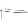 Cadre de store rétractable manuel Anthracite 4 x 2 m Aluminium 554166554166
