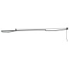 Cadre de store rétractable manuel Anthracite 4 x 2 m Aluminium 554166554166