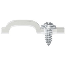 Clips de bande LED 2 pcs Transparent 23,8 x 7,3 x 4,3 mm 554184554184