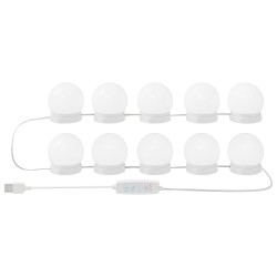 Lampes miroir Blanc 4,5 x 4,5 x 4,7 cm Plastique 554193554193