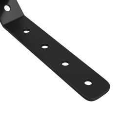 Crochets 12 pcs Noir M5 x 110 mm Fer 554198554198