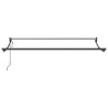 Cadre de store rétractable électrique Anthracite 2,5 x 2 m 554204554204