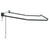 Cadre de store rétractable électrique Anthracite 2,5 x 2 m 554204554204