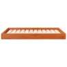 Lit pour Chien Cire marron 101,5 x 74 x 9 cm Bois de Pin Massif 554208554208