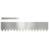 Bordure de Pelouse 30 pcs Argent 100 x 0.05 x 20 cm 554214554214