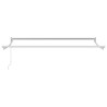 Cadre de store rétractable manuel Blanc 3 x 2 m Aluminium 554223554223