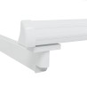 Cadre de store rétractable manuel Blanc 3 x 2 m Aluminium 554223554223