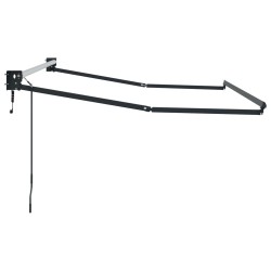 Cadre de store rétractable électrique Anthracite 3 x 2 m 554234554234