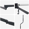 Cadre de store rétractable électrique Anthracite 3 x 2 m 554234554234