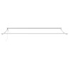 Cadre de store rétractable électrique Blanc 4 x 2 m Aluminium 554240554240
