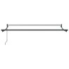 Cadre de store rétractable manuel Anthracite 2,5 x 2 m 554244554244