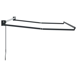 Cadre de store rétractable manuel Anthracite 2,5 x 2 m 554244554244