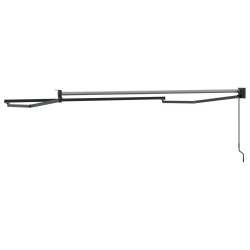 Cadre de store rétractable manuel Anthracite 2,5 x 2 m 554244554244