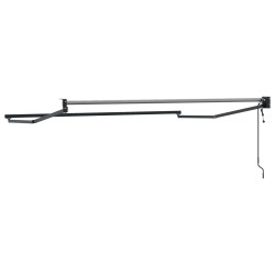 Cadre de store rétractable électrique Anthracite 3,5 x 2 m 554246554246