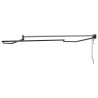 Cadre de store rétractable électrique Anthracite 3,5 x 2 m 554246554246