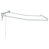 Cadre de store rétractable électrique Blanc 3,5 x 2 m Aluminium 554249554249