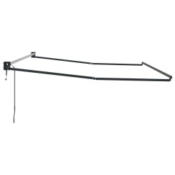 Cadre de store rétractable électrique Anthracite 4 x 2 m 554259554259
