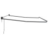Cadre de store rétractable électrique Anthracite 4 x 2 m 554259554259