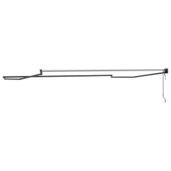 Cadre de store rétractable électrique Anthracite 4 x 2 m 554259554259