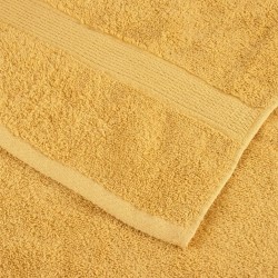 Serviettes de toilette premium SOLUND 2 pièces Or 30 x 30 cm 600 g/m² 554278554278