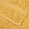 Serviettes de toilette premium SOLUND 2 pièces Or 30 x 30 cm 600 g/m² 554278554278