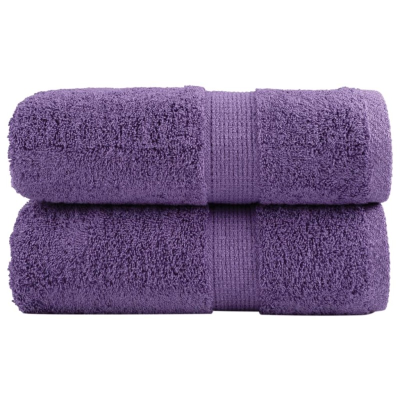 Serviettes d'invité de qualité supérieure SOLUND 2 pcs violet 554295554295
