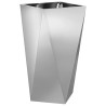 Jardinière Argent 40 x 40 x 75 cm Acier galvanisé 554322554322