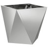 Jardinière Argent 30 x 30 x 30 cm Acier galvanisé 554326554326