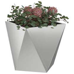 Jardinière Argent 30 x 30 x 30 cm Acier galvanisé 554326554326
